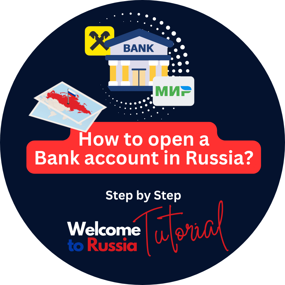 How to open a russian bank account